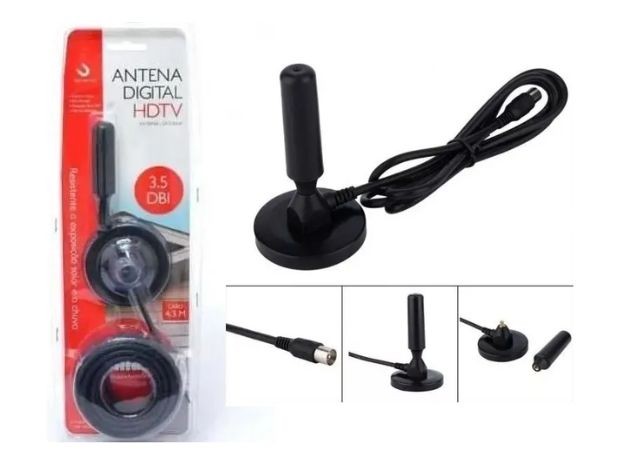 &u+ ANTENA PARA TV DECODIFICADOR TDA (424a)